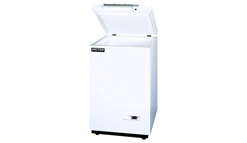 Arctiko Ultra Low Temperature Compact Biomedical Chest Freezer with Solid Top - 2.5 Cubic Feet