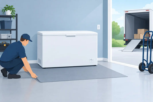 How to Stage Freezer Installation Before Delivery