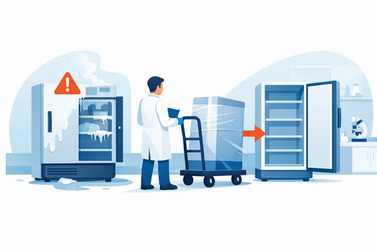 Emergency Lab Freezer Replacement Steps