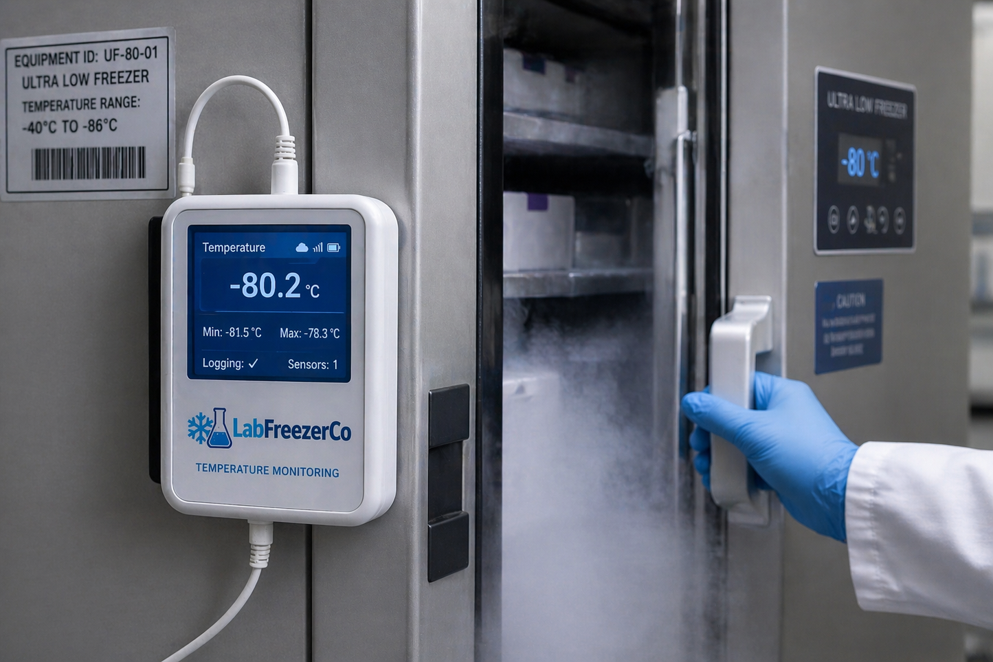 Remote Lab Freezer Calibration